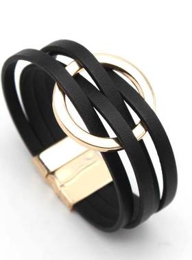 Leather Bracelets For Women 2023 Fashion Bracelets & Bangles
