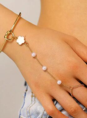 Bohemian Imiaion Pearl Beaded Braceles for Women Ladies Vina