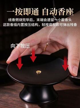 复古实木圆形蛋糕转盘360度旋转