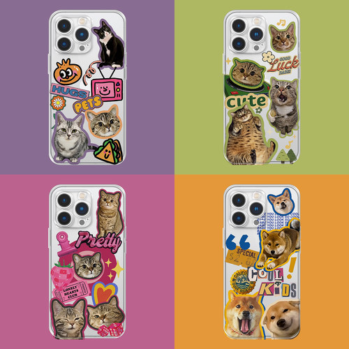 铲屎官宠物猫咪可爱情侣抠图适用苹果iPhone17/16promax猫狗mate70pro硅胶手机壳图片定制生日礼物定做小米15 - 图3