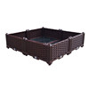 Can be mounted on wheels for plastic classical pastoral home gardening