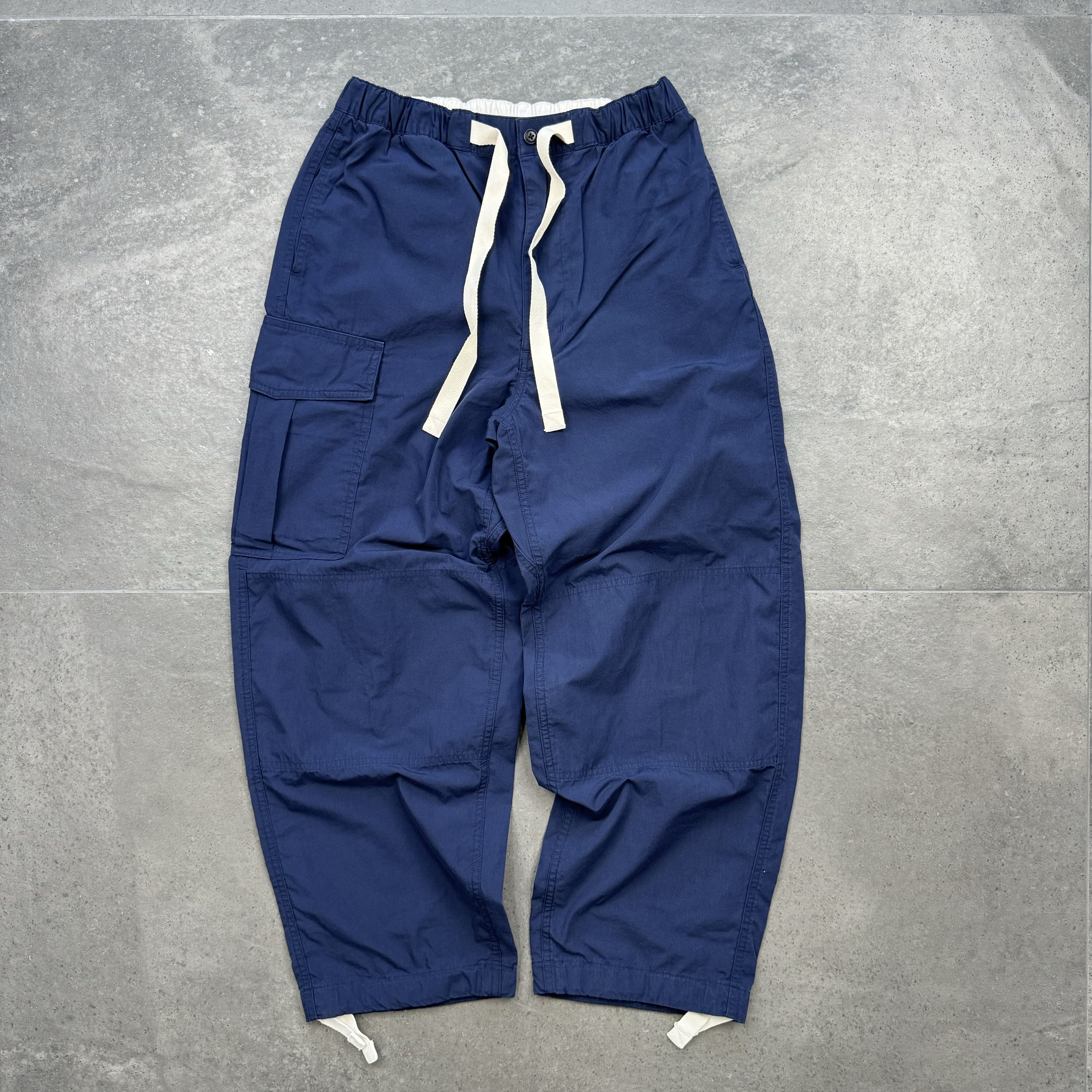 现货 nanamica 24SS EASY PANTS包芯纱宽松军事工装长裤 SUCS408-图1