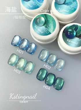 KSTINGNAIL司婷新款海盐罐装甲油胶指甲油2026套装美甲店专用