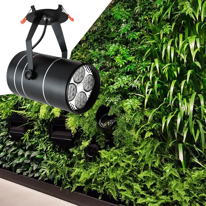 嵌入式植物墙照明补光筒灯全光谱绿植生长仿太阳雨林led天花射灯,淘宝优惠券,粉丝福利购,淘宝优惠卷