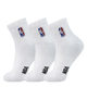ຖົງຕີນຝ້າຍ NBA ກາງ calf ເປັນກິລາແລະການພັກຜ່ອນ, breathable ແລະ sweat-absorbent