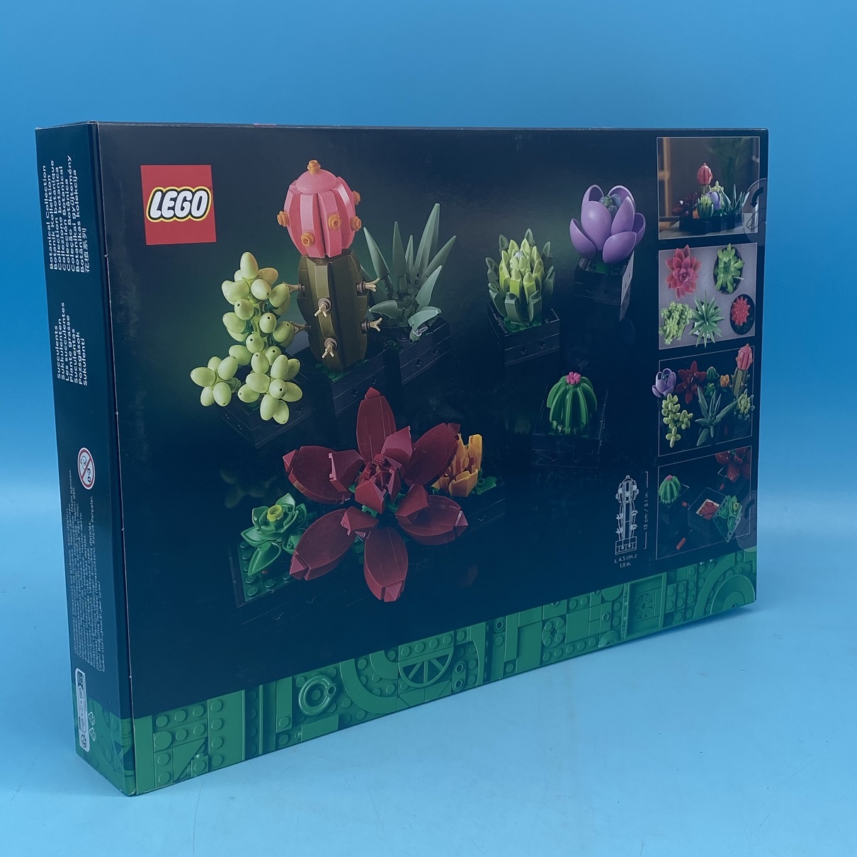 乐高LEGO创意IDEAS系列10309多肉植物盆景模型男女益智拼装积木 - 图2