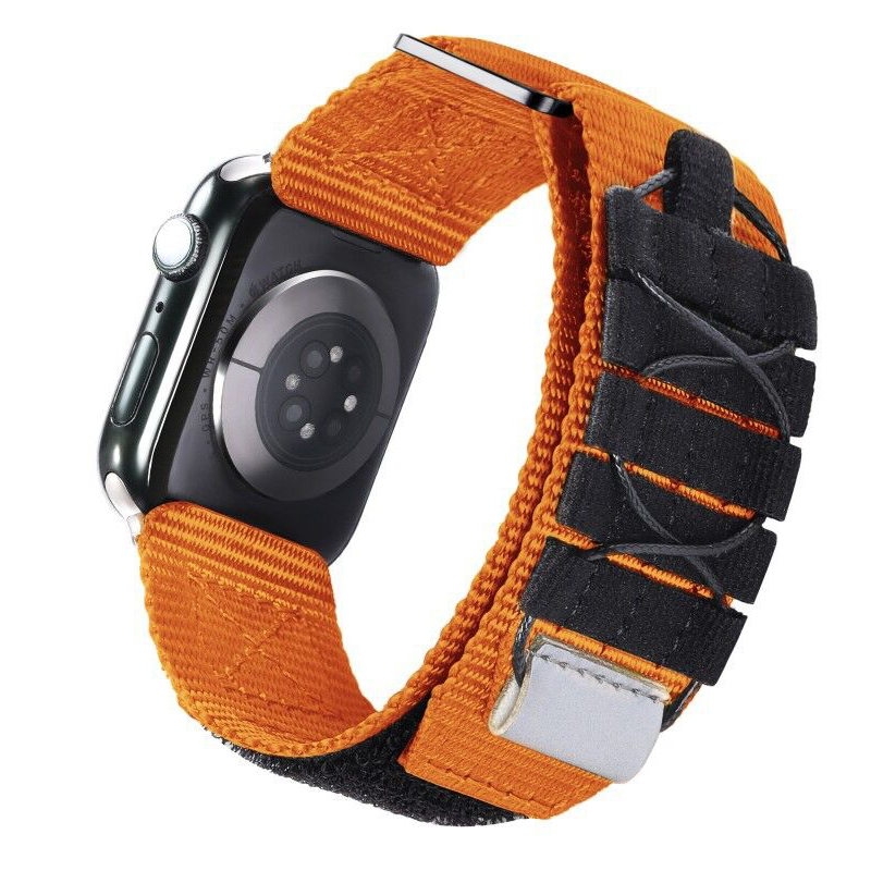 高级工装帆布魔术贴GT2适用华为GT3手表watch4表带3pro尼龙22新款 - 图3