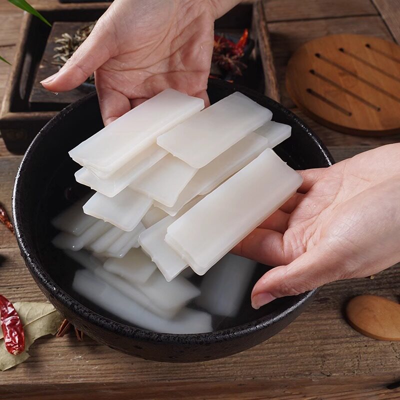 黄山葛粉干400g老街手工制作豆腐马铃薯粉安徽黄山特产美食材酒店