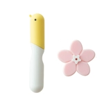 Нескользящое одеяло, безопасная невидимая простыня для домашнего использования, мультяшный пододеяльник, фиксаторы в комплекте