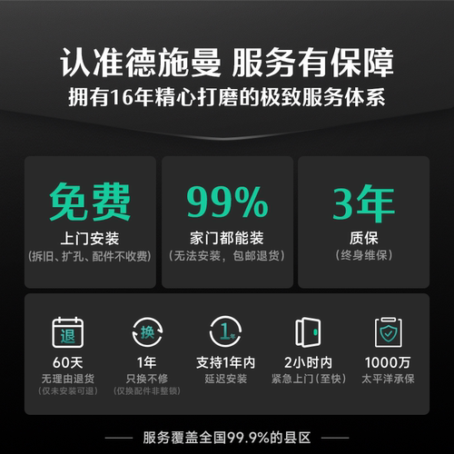德施曼智能门锁猫眼大屏指纹锁密码锁家用大圣Q5MPro（标准版） - 图2