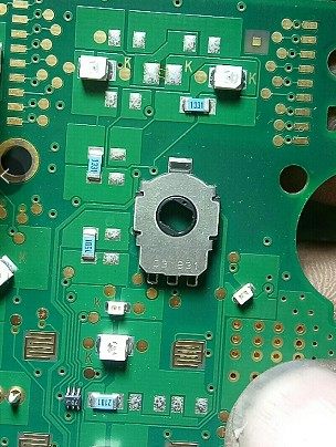 大众朗逸 迈腾 速腾 斯柯达 明锐旋钮空调面板编码器旋钮开关芯片