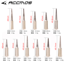 New pointed pagoda arrow arrow bamboo arrow wooden arrow solid arrow support Yunnan archery target arrow jacket type target head