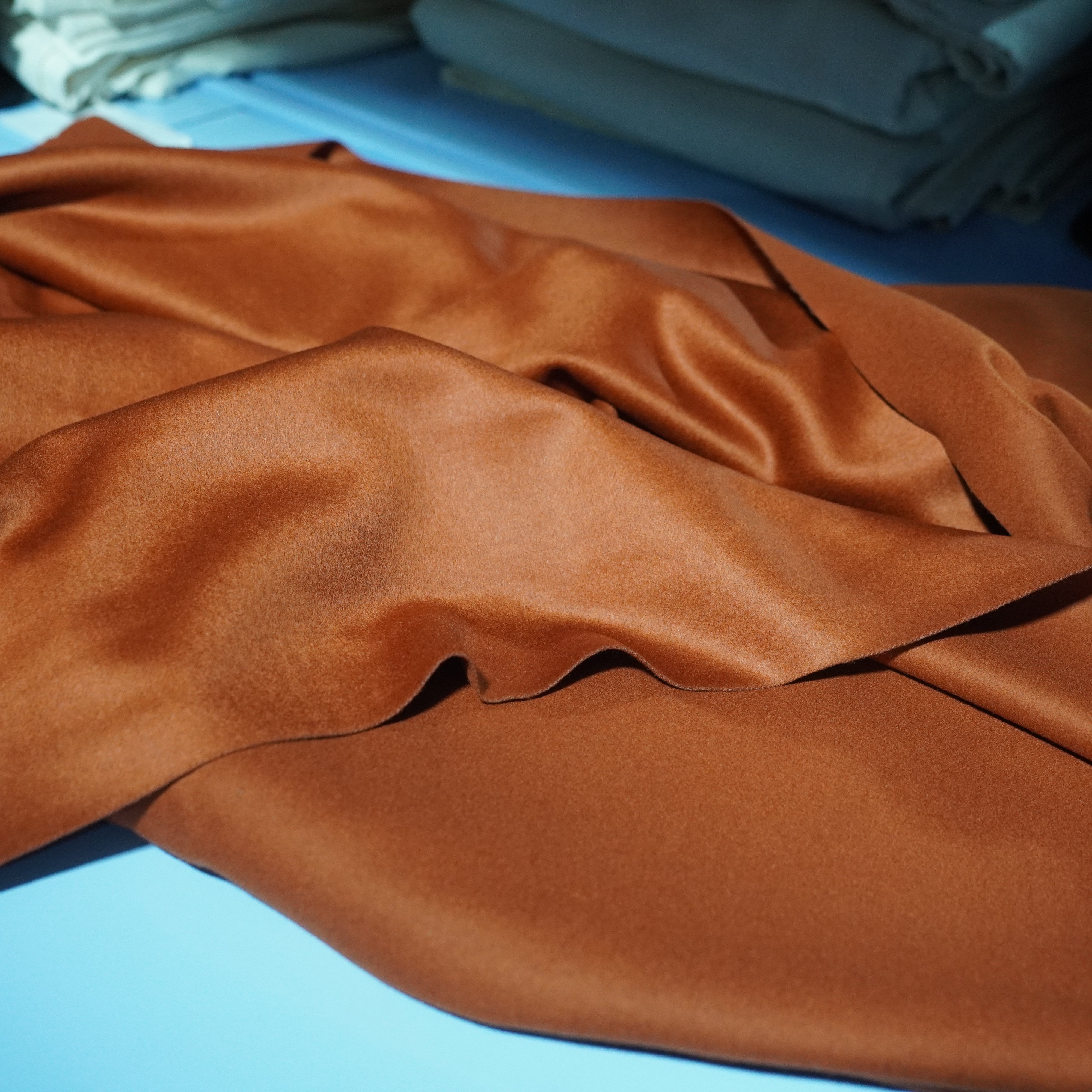 34号康家橙色单面精纺羊绒 奢侈代工 530g/3m 60%羊绒40%羊毛,淘宝优惠券,粉丝福利购,淘宝优惠卷