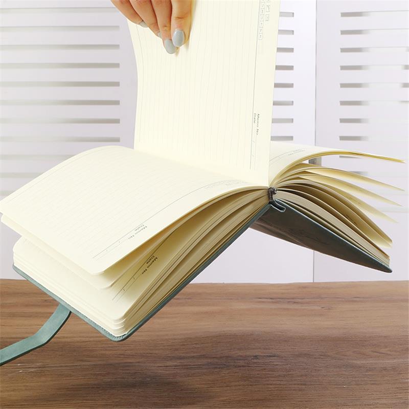 240 pages A5 leaf Notebook diary agenda Book Journal Note - 图1