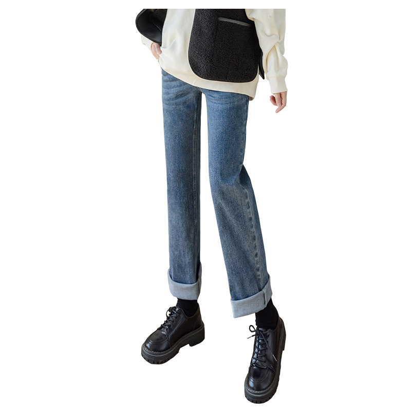 冬季加绒【5折秒杀】孕妇牛仔裤 婴格恩母婴孕妇打底裤