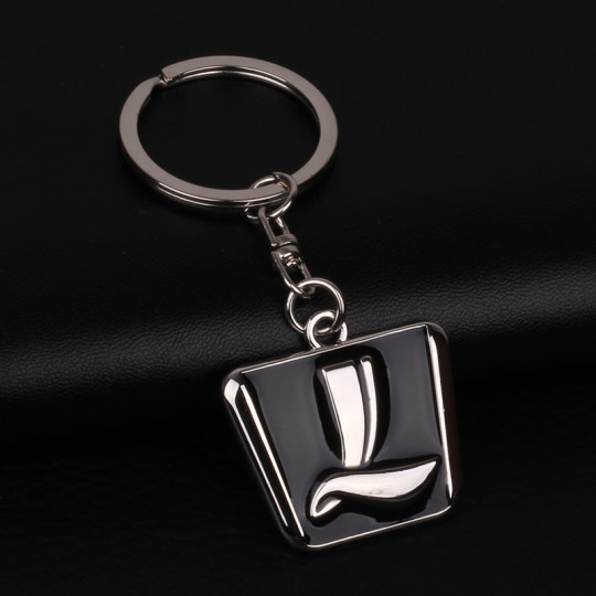 金属镂空车标钥匙扣汽车挂件大众宝马奔驰奥迪汽车标志工厂直销扣