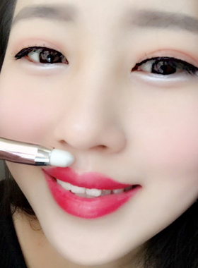 修容双头不晕染韩国珠光白眼影笔