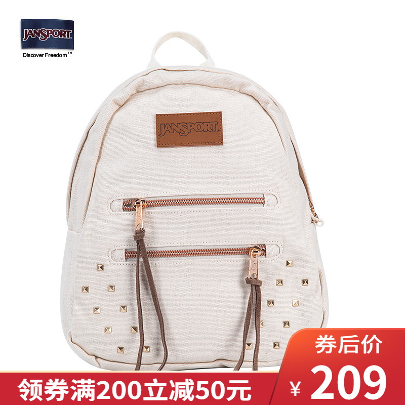 JanSport傑斯伯旗艦店的時尚男女雙肩揹包書包3P3D
