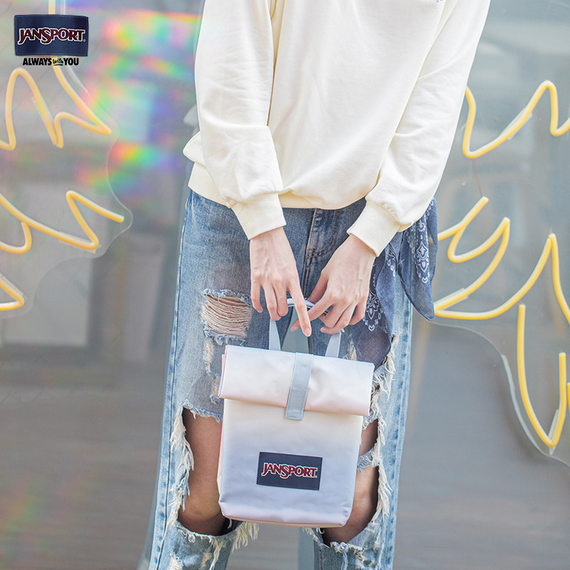 Jansport渐变色轻便耐磨防泼水保温学生上班族带饭午餐包,淘宝优惠券,粉丝福利购,淘宝优惠卷