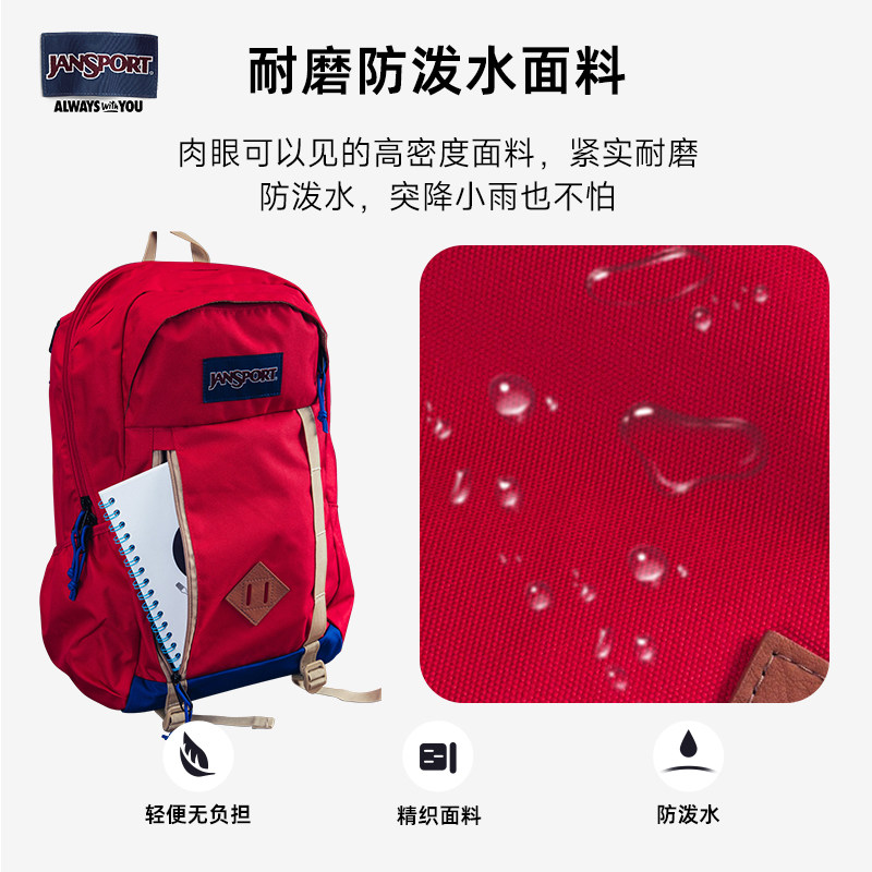 【微瑕】Janspor杰斯伯户外旅行功能男女生西瓜红本命年红包5XP,淘宝优惠券,粉丝福利购,淘宝优惠卷
