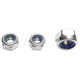 201 stainless steel anti-loose nut lock nut nib