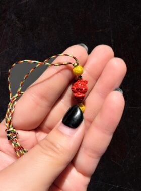 14乘8m高含量辰砂朱砂水飞砂配6m雄黄晶体砂手串手链