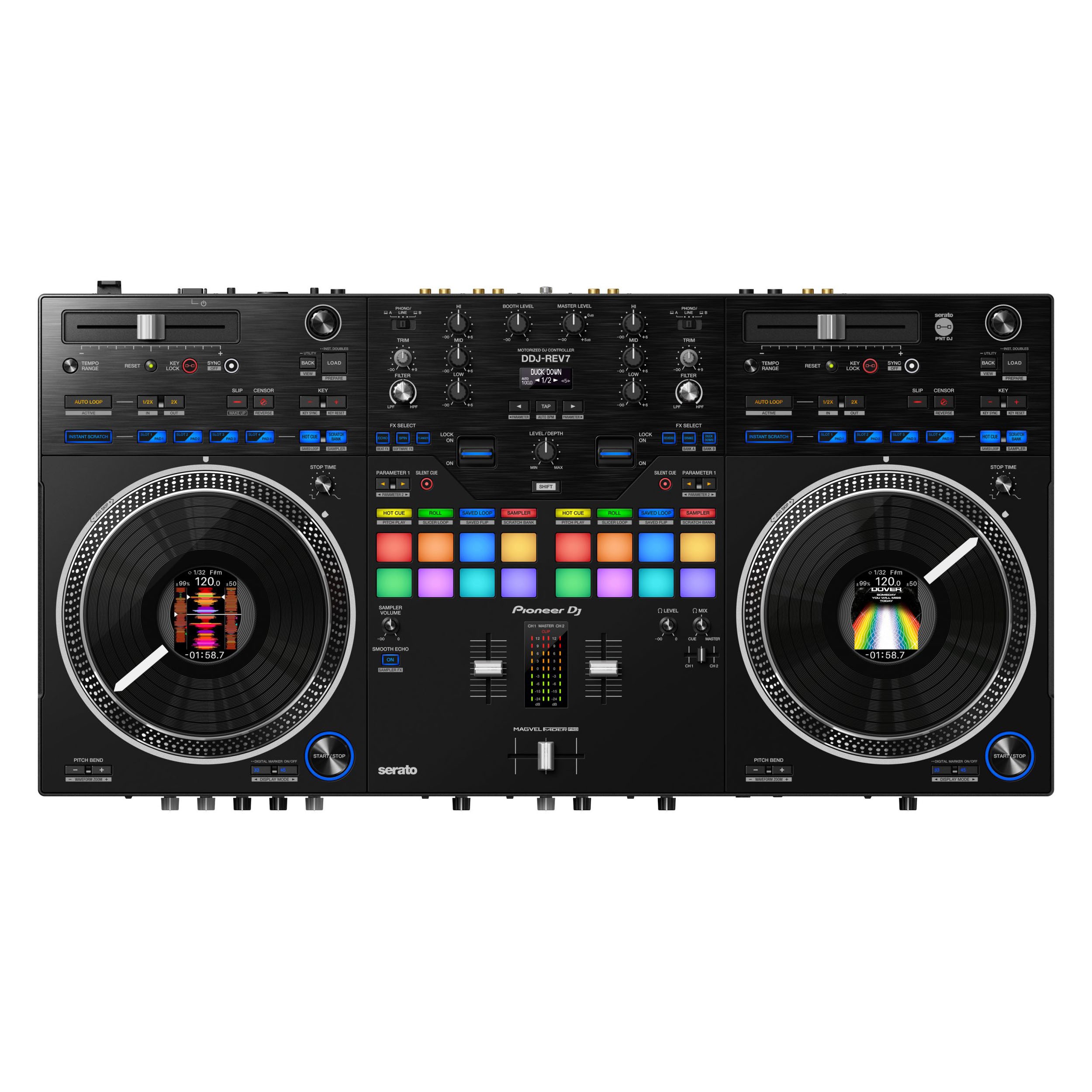 pioneer先锋DDJ-REV7控制器数码DJ搓碟scratch打碟机ddjrev7全新 - 图3