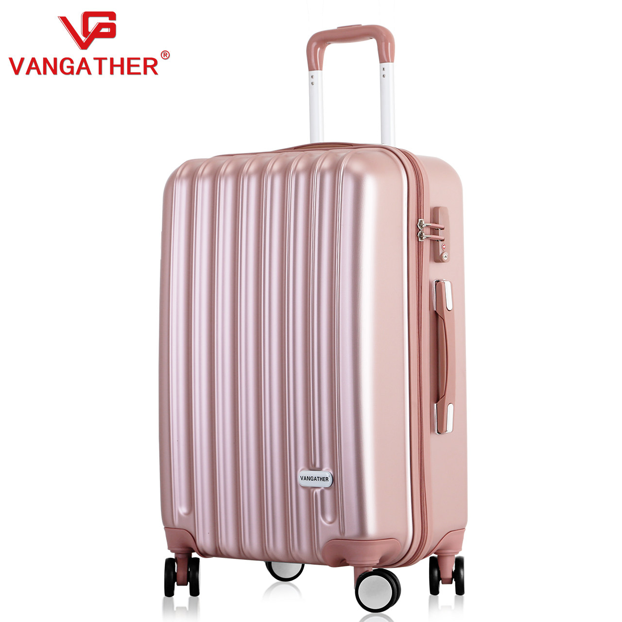 vangather万向轮女登机28寸密码箱 vangather旅行箱
