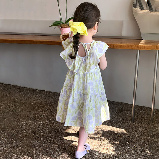 Girls' Dresses Summer Fashionable Princess Dresses