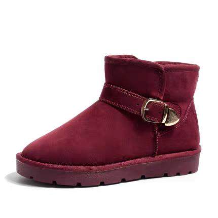 环球短筒雪地靴女冬季休闲百搭爆款棉鞋加绒保暖学生平底短靴子潮,淘宝优惠券,粉丝福利购,淘宝优惠卷