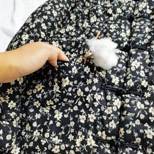 Хлопковая куртка ручной работы 25 лет Новый стиль Новый китайский стиль свободная версия зимняя утолщенная хлопчатобумажная куртка женская хлопковая куртка