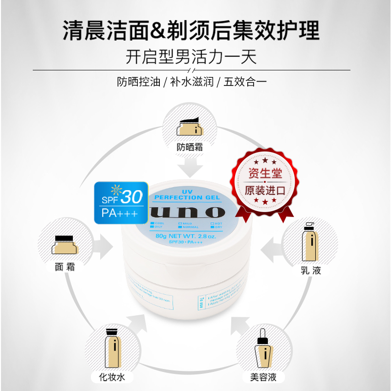  资生堂旗下个人护理男士护理套装