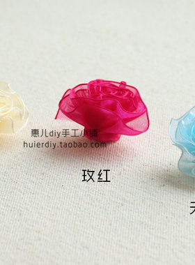 透明花朵发夹惠儿小辅
