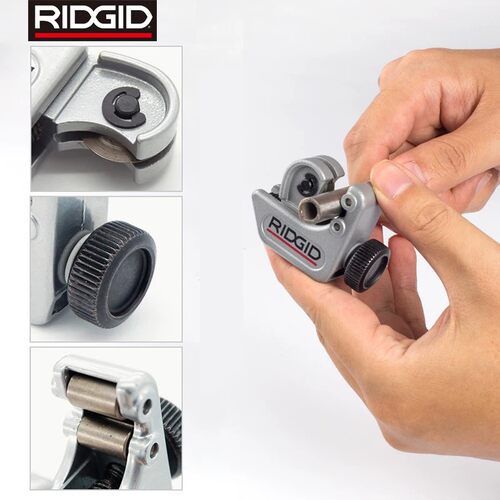 RIDGID里奇小割刀手动小空间铜管铝管黄铜管塑料薄壁管空调仪表管 - 图1