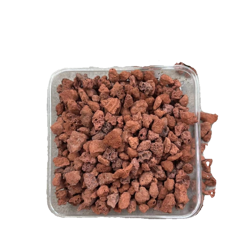 兰花多肉拌土用天然红色多孔火山石花盆铺面垫底 - 图3