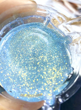 闪粉幻彩鎏金粉水晶滴胶diy手工