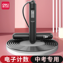 Able Middle School Special Jump Rope Students Junior High School Students Examination Wire Rope Sports Electronic Counting Timing