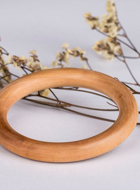 印度老山檀香圆条生日礼物手镯