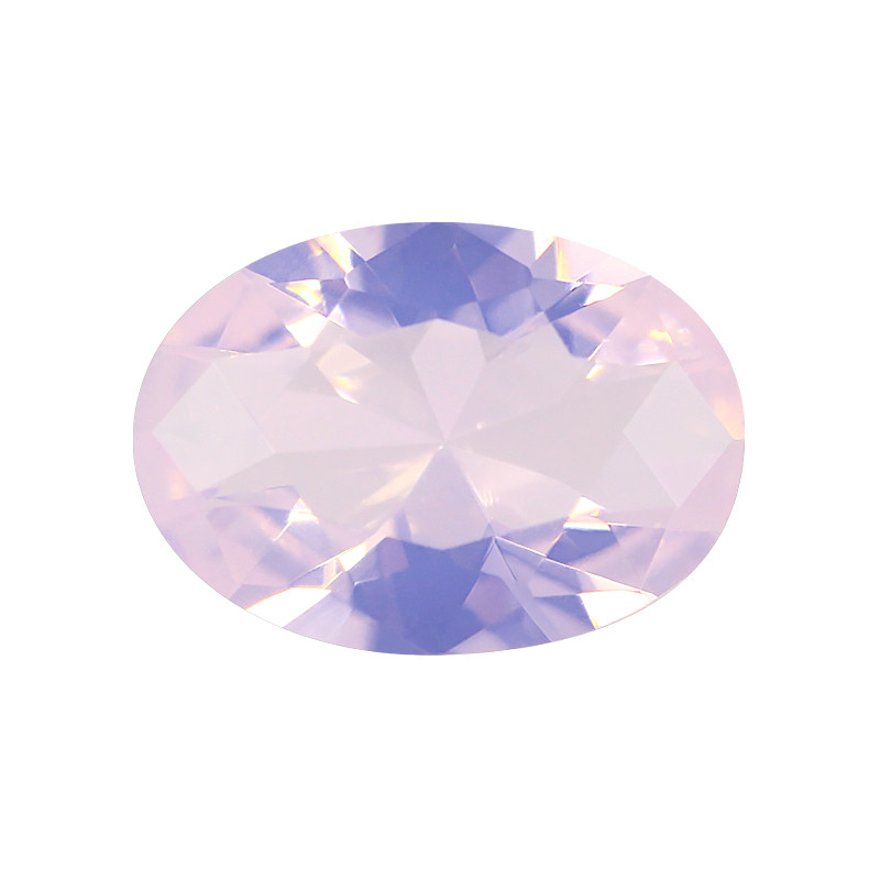 蛋形浅粉蛋白玻裸石 浅粉玉玻璃椭圆形尖底戒面首饰镶嵌配石DIY,淘宝优惠券,粉丝福利购,淘宝优惠卷