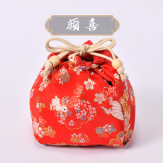 Грелка 【忆旧】汤婆子布套复古纯手工中国风工艺刺绣纯棉织锦缎套包布袋 Recall the old