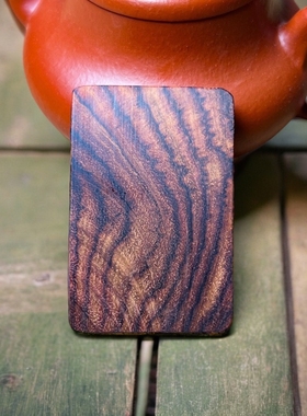 老料海南黄花梨财神爷挂件红木车挂无事牌吊坠项链男女招财紫油梨