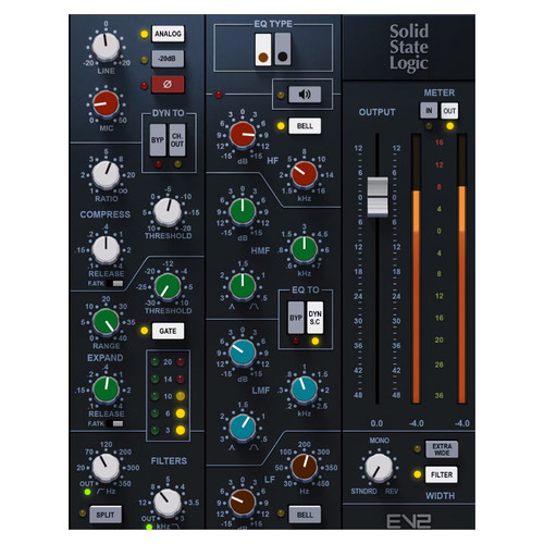 WAVES16 SSL EV2 Channel 通道条插件 - 图3
