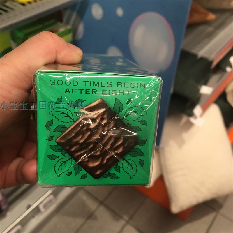 6盒荷兰直邮包邮包税Nestlé mint chocolate 雀巢薄荷夹心巧克力 - 图1