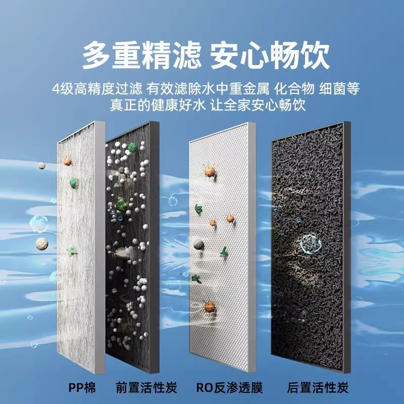 RO反渗透膜净水器滤芯家用全套三级饮水机炭套装过滤1812膜壳通用 - 图0