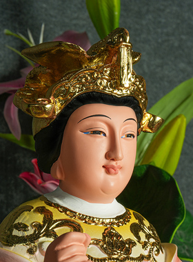 【结缘佛像】玉皇大帝王母娘娘神像居家供奉瑶池金母家用摆件树脂