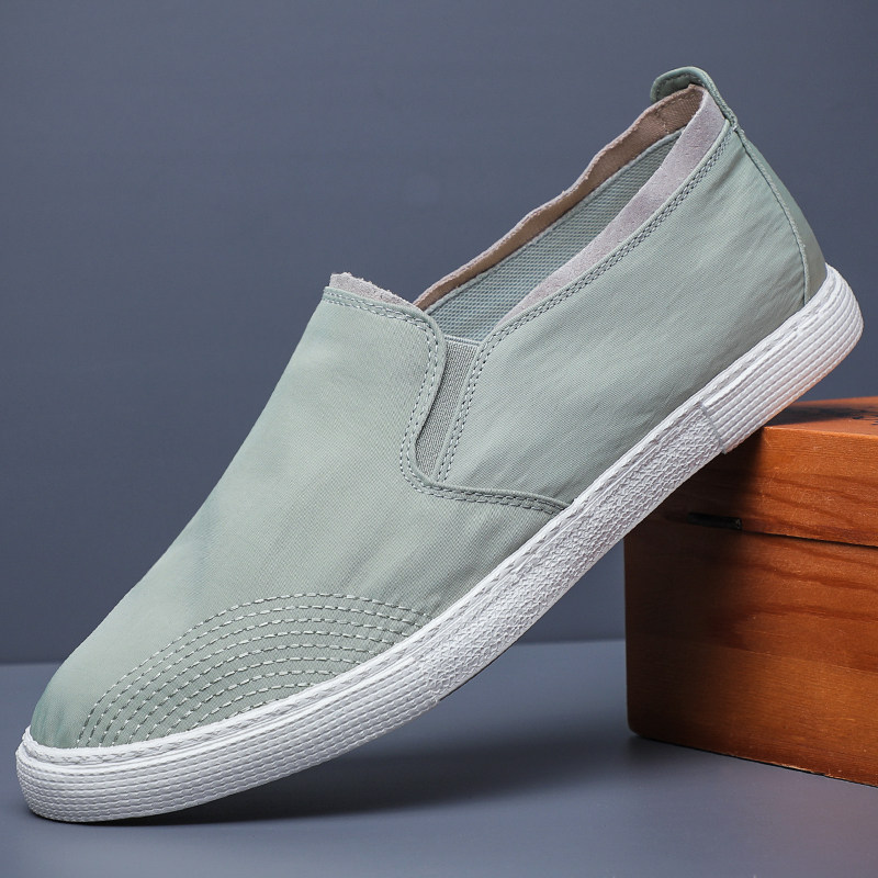 2025新款春秋男鞋帆布鞋休闲潮鞋老北京布鞋一脚蹬懒人鞋夏季透气,淘宝优惠券,粉丝福利购,淘宝优惠卷