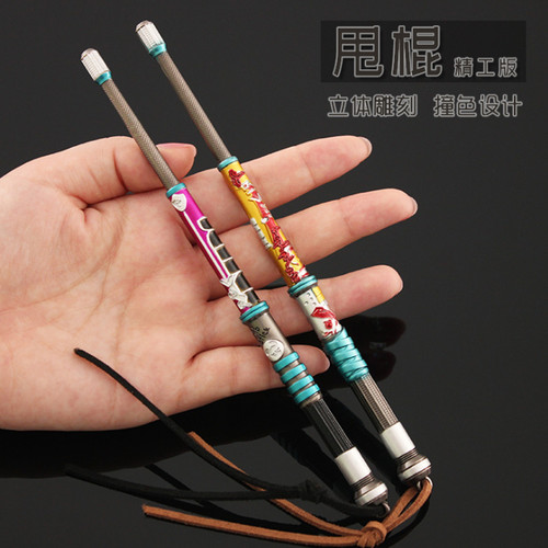 apex英雄游戏周边 命脉传家宝棒子金属模型玩具合金武器手办18cm - 图2