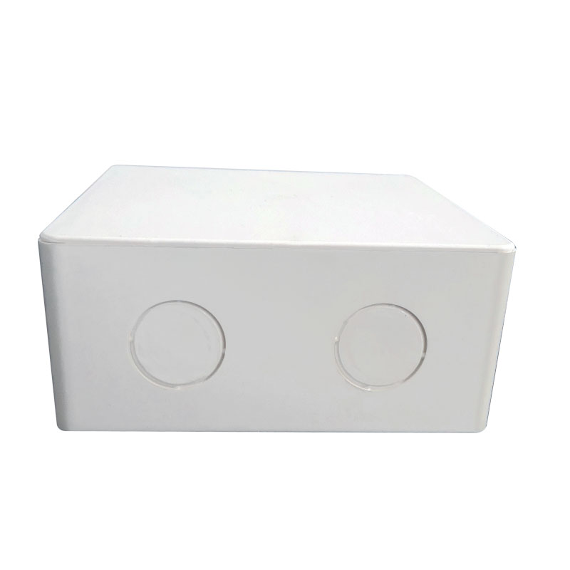 阻燃PVC明装过路盒中间盒分线箱过线盒 100*100 150*150 200 250 - 图3
