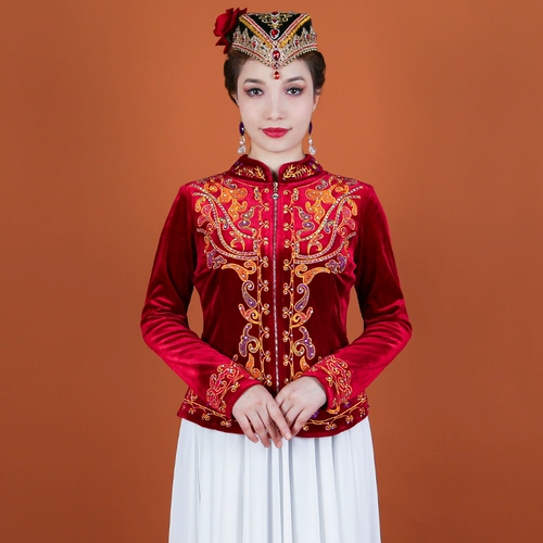 Этнический костюм, демисезонная короткая куртка, этнический стиль