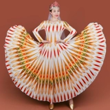 Этнический костюм, юбка, платье, оверсайз